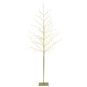 Décoration d'arbre Holiday Living autoportante avec lumières DEL blanc chaud, 70 po, paquet de 1