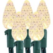 Celebrations by Landon & Co. Set of 25 Faceted Lights for Outdoor/Indoor - Warm White