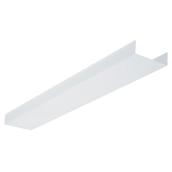 Lentille de remplacement pour luminaire fluorescent, 48 po