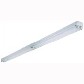 Luminaire fluorescent à réglette double 96 po
