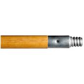 Mann Wooden Replacement Handle - Laquered - Metal Tip - 60-in L