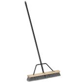 Balai-brosse Mann, bois et en métal, multisurface, tête de 24 po de largeur