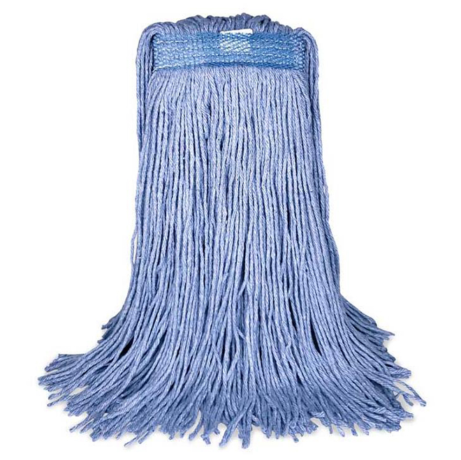 Mann Mop Replacement Universal #24 in Synthetic Yarns - Blue
