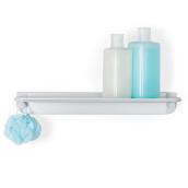 Better Living Glide Silver Aluminum Shower Shelf