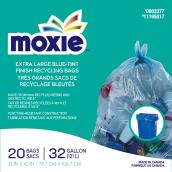 Moxie 100% Recycled Plastic 121-L Capacity Recycling Bag - 20 per Box