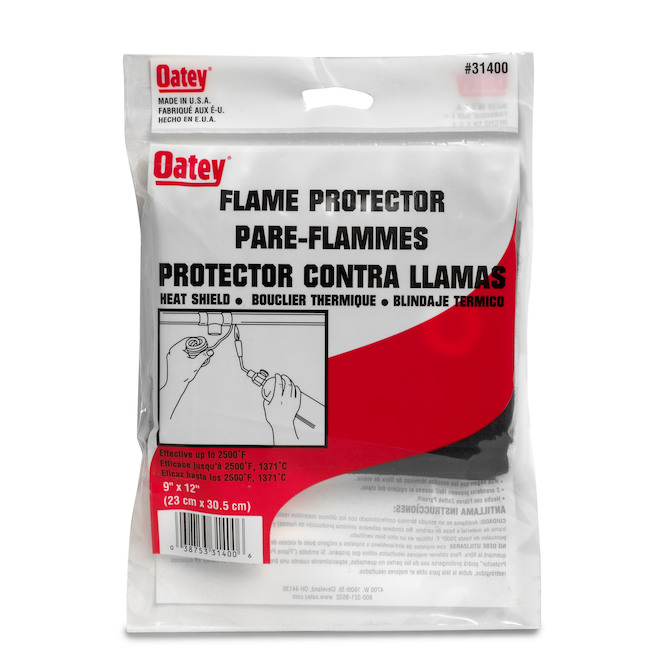 Bagged Flame Protector - 9" x 12"