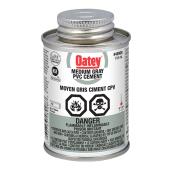 Ciment gris moyen en format de 118 ml pour tuyaux en PVC