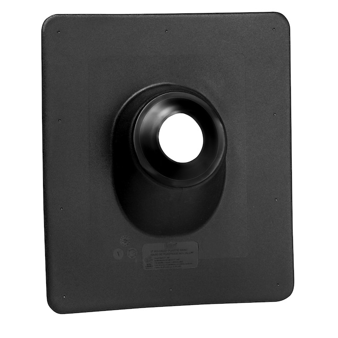 Oatey 14-in x 16-in Black Thermoplastic Roof Flashing