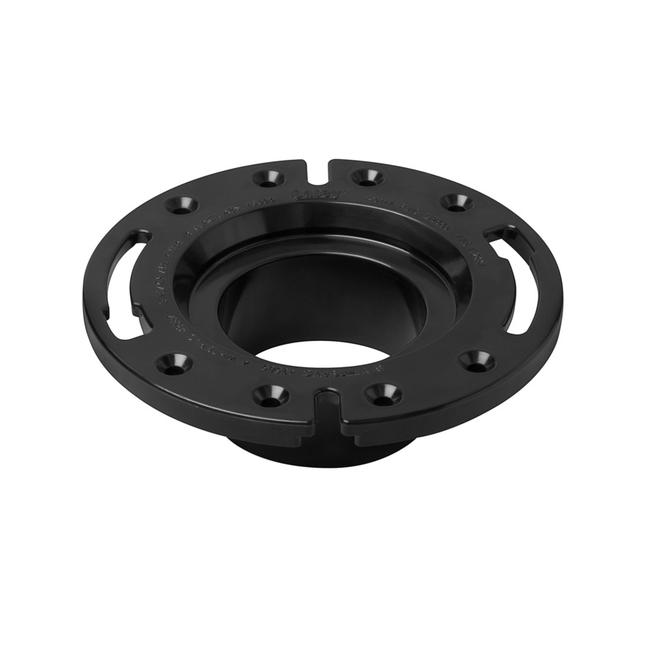 OATEY 3in Dia. Black ABS Spigot Toilet Flange 43584C RONA