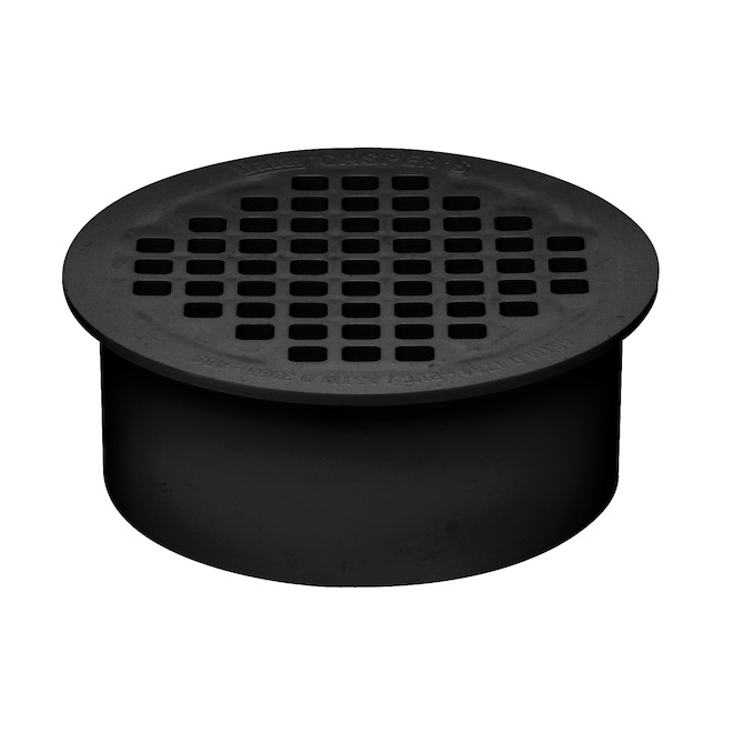 Oatey Black ABS Plastic Snap-In Drain - 2-in diameter