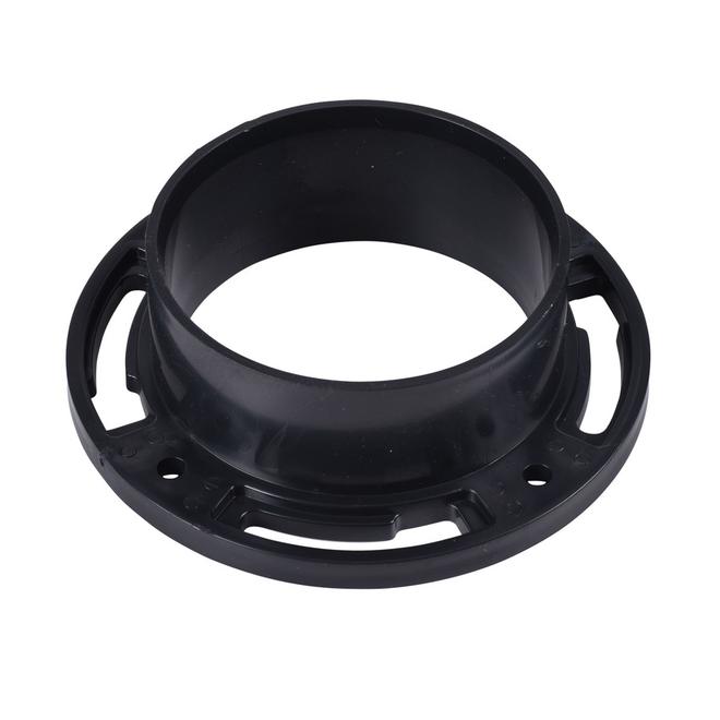 4-in Dia. Black ABS Toilet Flange