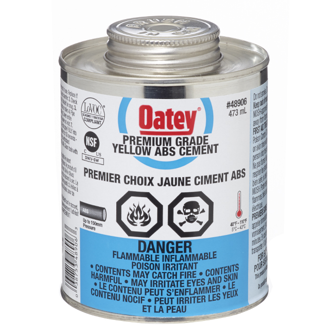 ABS Cement - Medium-Bodied - Yellow - 473 mL