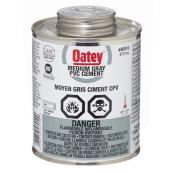 Ciment pour CPV, adhérence moyenne, gris, 473 ml