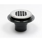 Oatey 3-in diameter ABS Plastic and Stainless Steel Shower Drain