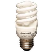 Ampoule fluocompacte T2, E26, 10 W, équi. 40 W, blanc doux