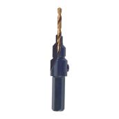 Wolfcraft Screw Digger Bit - Black - Counter-Sinking - 1/4-in Dia