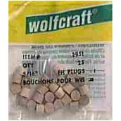 Wolfcraft Flat Head Plugs - Hardwood - 5/16-in dia x 1/4-in L - 25-Pack