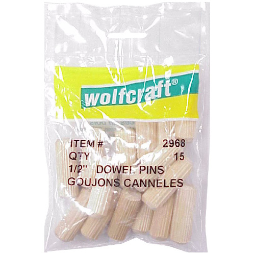 WOOD FLUTED DOWELS