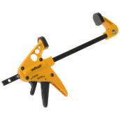Wolfcraft Quick-Jaw Bar Clamp - Yellow/Black - Ergonomic Handle - 4 3/8-in Opening