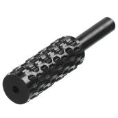 Wolfcraft Tempered Steel Cylindrical Rotary File - 1/2-in Dia x 1 3/8-in L - 1/4-in Round Shank - Black