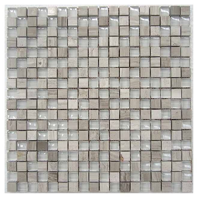 Uberhaus Glasarble Mosaic Tiles, How Thick Is Mosaic Tile