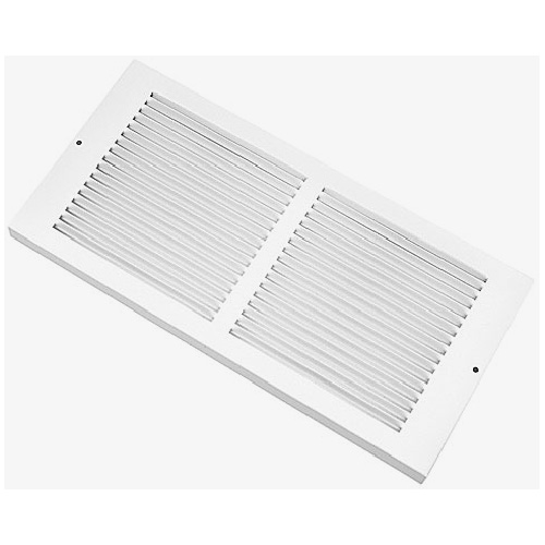 Image of Imperial | Baseboard Return Air Grille - Steel - White - 24-In W X 6-In H | Rona