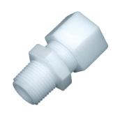 Adaptateur mâle x valve de compression