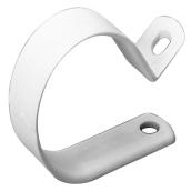 Plastic Clamp - 1/2'' - White - 12-Pack