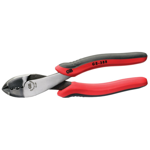 Gardner Bender Crimping Tool - Light Duty - Metal - Red