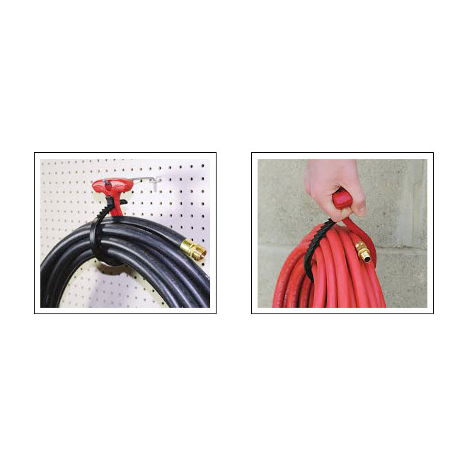 GARDNER BENDER Attache-cable, Cable Wraptor(MC), large, rouge et