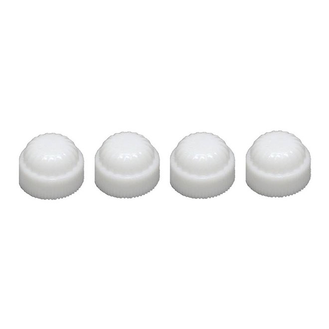 Atron Lamp Caps - Plastic - White - 1/8-in dia - 4-Pack LA911 | RONA