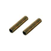 Threaded Nipples - 2" - 2 Pieces - Zinc Plated