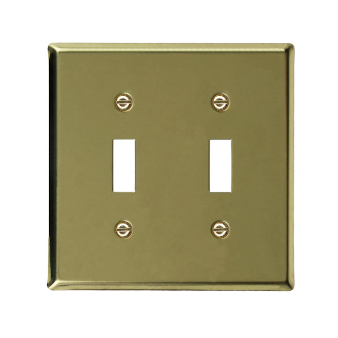 Double Toggle Wall Plate