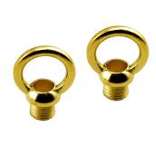Decorative Loops - Polished Brass