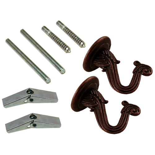 Atron Swag Hook Kit Wall And Ceiling Oil Rubbed Bronze