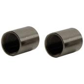 Coupling Rod, 1/8 IP - Pack of 2 - Satin Nickel
