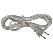Atron Lamp Cord - 6-ft - Clear