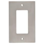 "Forged" Wall Plate - Rocker - Metal - Satin Nickel