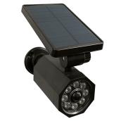 Bell + Howell Solar Security Spotlight with LED Lights - 4.0 W - Black