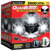 Bell + Howell QuadBurst 80 W Security Light - Silver