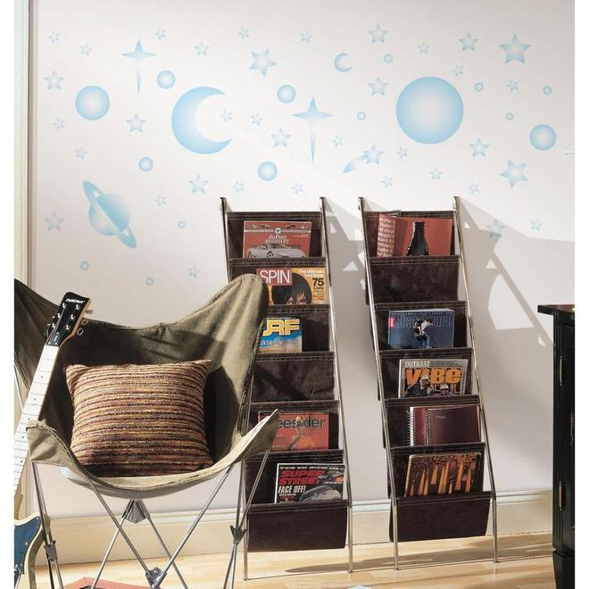 RoomMates Celestial Stars & Planets Glow in the Dark Wall Decals