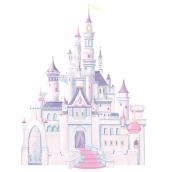 Appliqué mural autocollant «Château Disney»