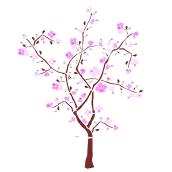 York Peel and Stick Wall Decals - Spring Blossom - Removable - 40-in W x 60-in H