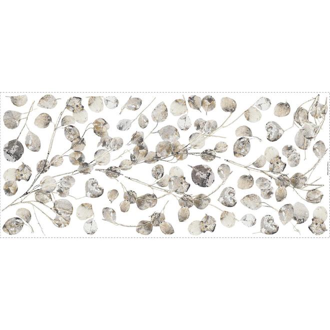 Peel and Stick Wall Decals - Silver Dollar Branch