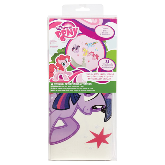Peel and Stick Wall Decals - My Little Pony