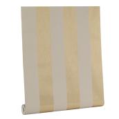 York Wallpaper - Stripes - 56 pi² - Gold