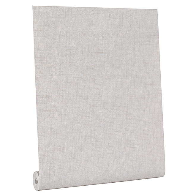 Papier peint texturé Color Library II de York Wallcoverings, beige, papier, 33 pi L. x 21 po l.