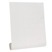 Papier peint à peindre aspect de bois York, blanc, lavable, 20,5 po l. x 33 po L.