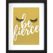 LINDEN AVE Be Fierce Wall Decor 11-in x 14-in