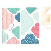 RoomMates Wild and Free Clouds Wall Decals Peel & Stick 11-Piece